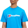 Berghaus Mens Class XL-Logo Tee Mountain Blue