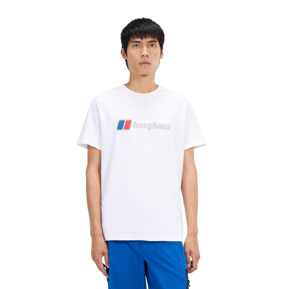Berghaus Mens Class XL-Logo Tee White