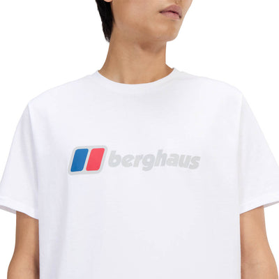Berghaus Mens Class XL-Logo Tee White