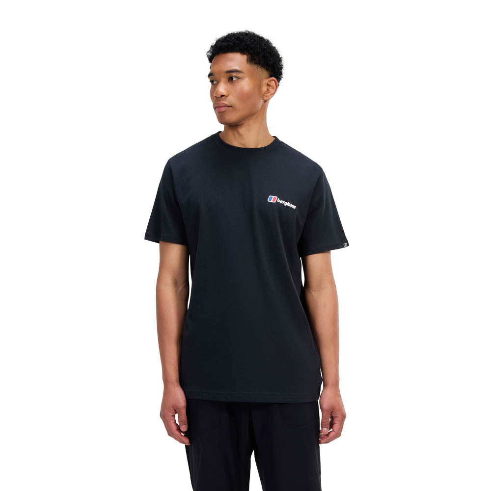 Berghaus Mens Front & Back T-Shirt Black