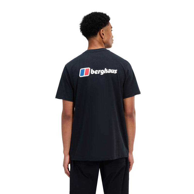 Berghaus Mens Front & Back T-Shirt Black