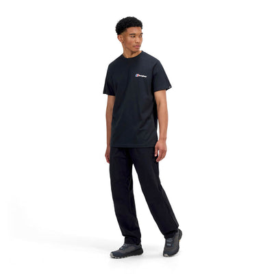 Berghaus Mens Front & Back T-Shirt Black