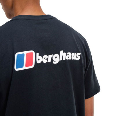Berghaus Mens Front & Back T-Shirt Black