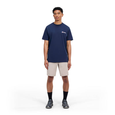 Berghaus Mens Front & Back T-Shirt Dark Blue