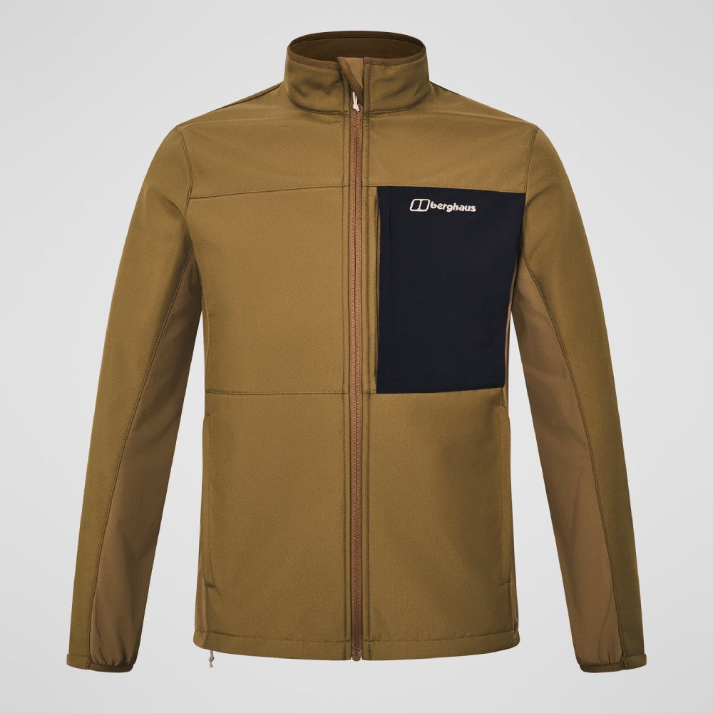 Berghaus Ghlas 3.0 Softshell Jacket Light Brown / Black