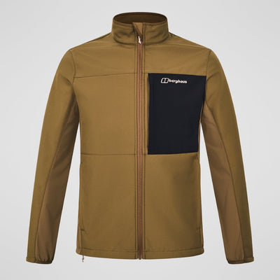 Berghaus Ghlas 3.0 Softshell Jacket Light Brown / Black