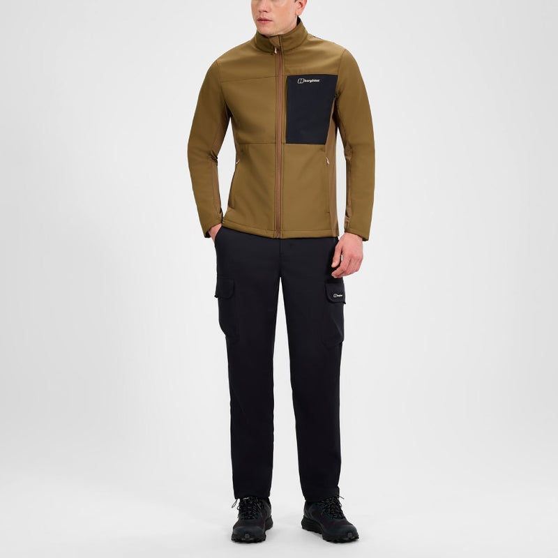 Berghaus Ghlas 3.0 Softshell Jacket Light Brown / Black