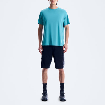 Berghaus Mens Ivyhill Tech Tee Super Stretch Crew Calgary Blue