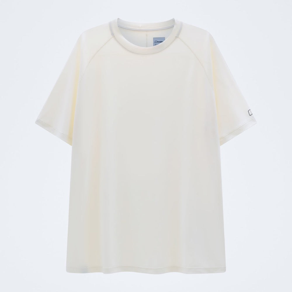 Berghaus Mens Ivyhill Tech Tee Super Stretch Crew Stratus Grey