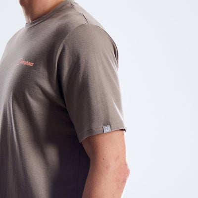 Berghaus Mens Moutain Matrix Graphic T-Shirt Volcanic Ash