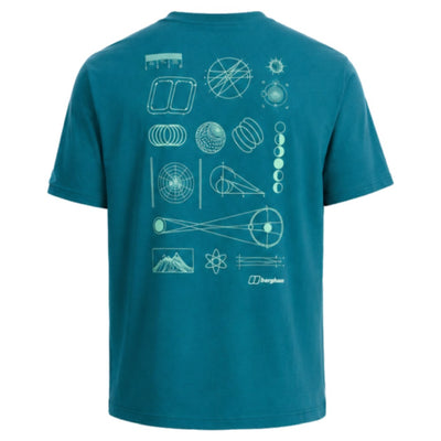 Berghaus Mens Geo Moutaintry Essential T-Shirt Northern Storm