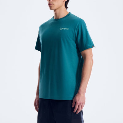Berghaus Mens Geo Moutaintry Essential T-Shirt Northern Storm