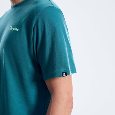 Berghaus Mens Geo Moutaintry Essential T-Shirt Northern Storm