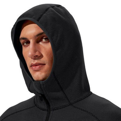 Berghaus Pravitale Mountain 2.0 Hooded Fleece Jacket Dark Grey / Black
