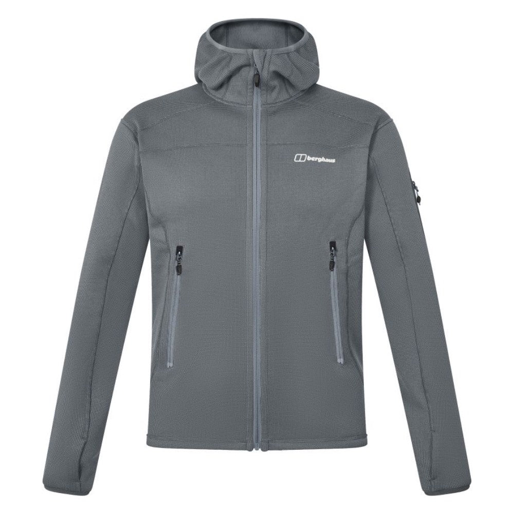 Berghaus Pravitale Mountain 2.0 Hooded Fleece Jacket Grey