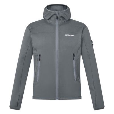 Berghaus Pravitale Mountain 2.0 Hooded Fleece Jacket Grey