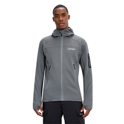 Berghaus Pravitale Mountain 2.0 Hooded Fleece Jacket Grey