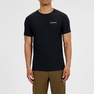 Berghaus Mens 24/7 Tech Tee Super Stretch Crew Black