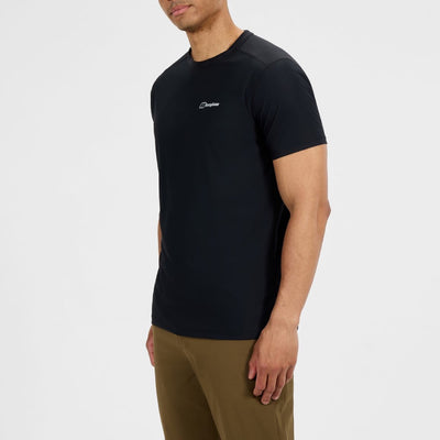 Berghaus Mens 24/7 Tech Tee Super Stretch Crew Black