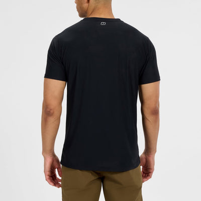 Berghaus Mens 24/7 Tech Tee Super Stretch Crew Black