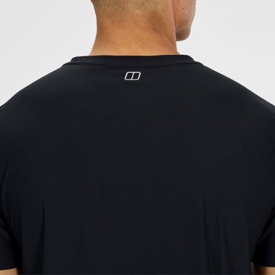 Berghaus Mens 24/7 Tech Tee Super Stretch Crew Black