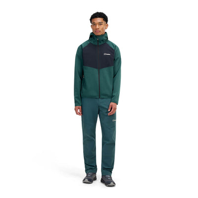 Berghaus Trawden Hybrid Jacket Dark Green and Black