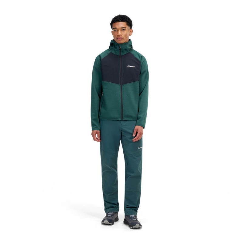 Berghaus Trawden Hybrid Jacket Dark Green and Black