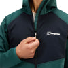 Berghaus Trawden Hybrid Jacket Dark Green and Black