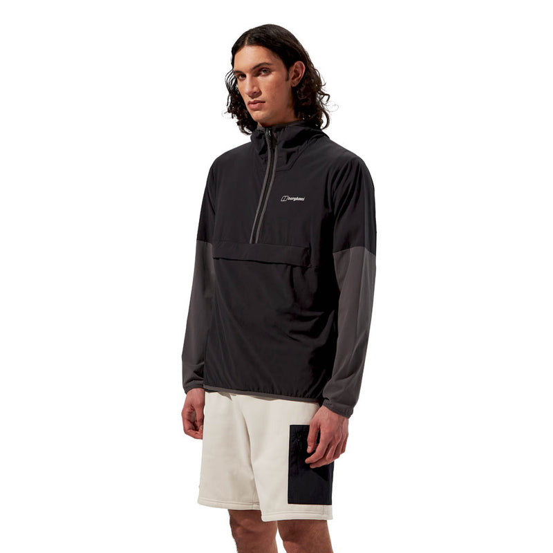 Berghaus Wandermoor Wind Smock Black/Grey