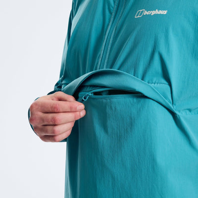 Berghaus Wandermoor Wind Smock Light Blue