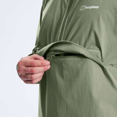 Berghaus Wandermoor Wind Smock Light Green
