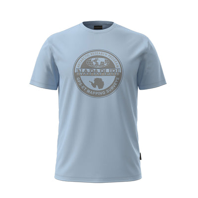 Napapijri Bollo Short Sleeve T-Shirt Soft Chambray