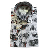 Claudio Lugli F1 Cars Print Long Sleeve Shirt White CP8033