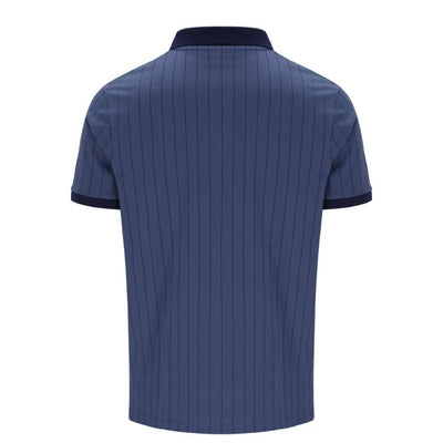 Fila Vintage BB1 Classic Vintage Striped Polo Shirt Vintage Indigo