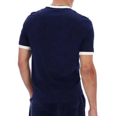 Fila Vintage Marconi Essential Ringer T-Shirt Fila Navy