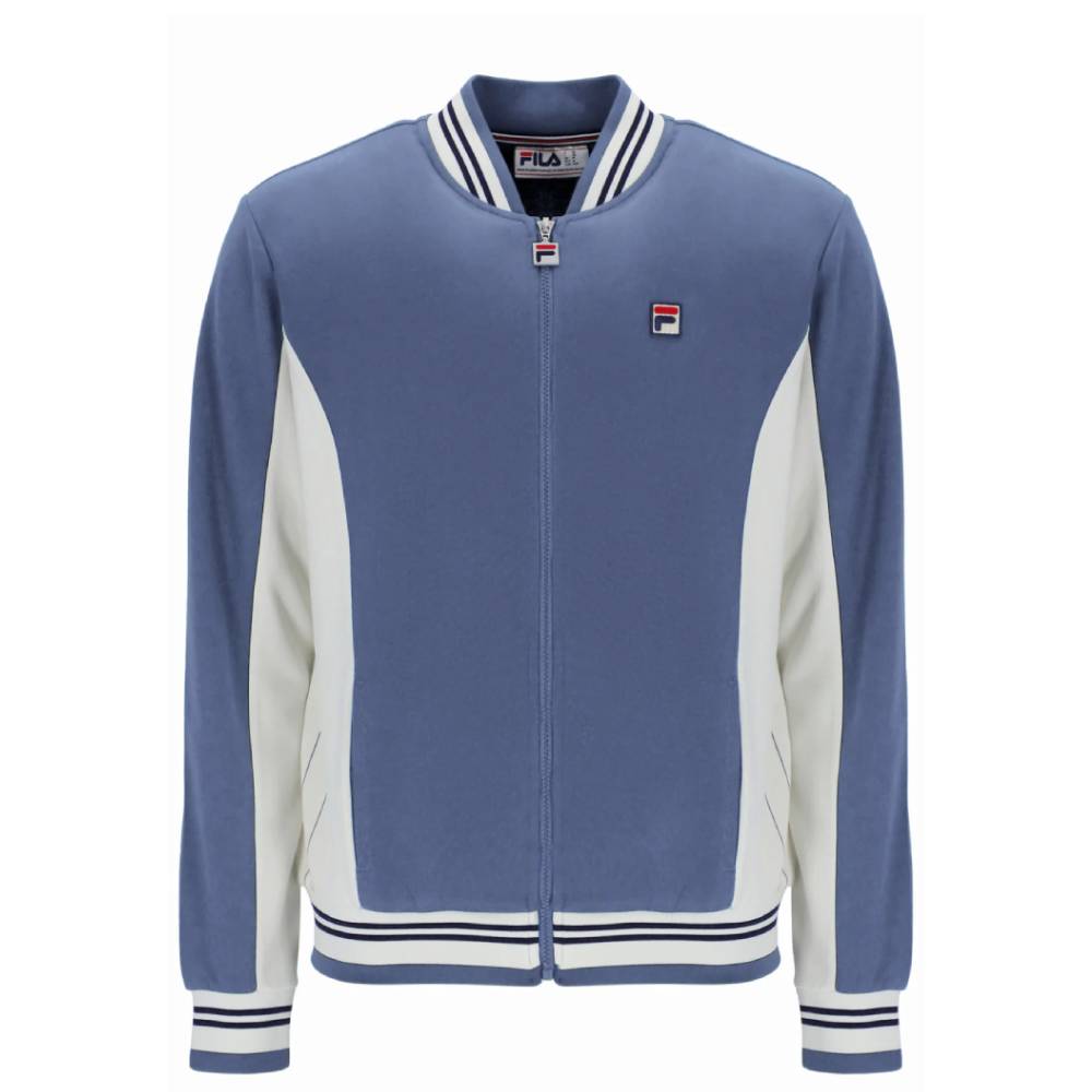Fila Vintage Settanta Baseball Track Top Jacket Indigo