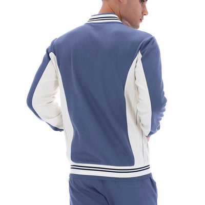 Fila Vintage Settanta Baseball Track Top Jacket Indigo
