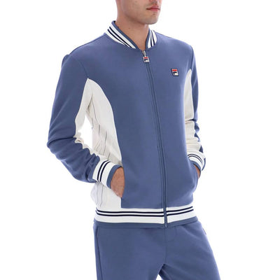 Fila Vintage Settanta Baseball Track Top Jacket Indigo