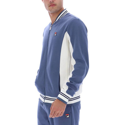 Fila Vintage Settanta Baseball Track Top Jacket Indigo