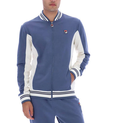 Fila Vintage Settanta Baseball Track Top Jacket Indigo