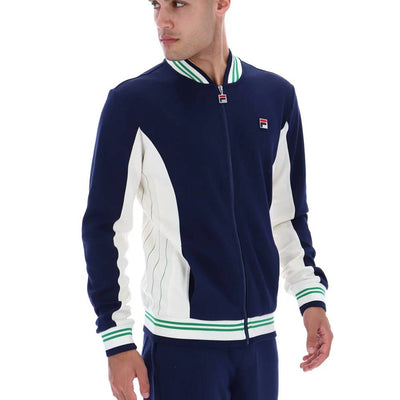 Fila Vintage Settanta Baseball Track Top Jacket Fila Navy