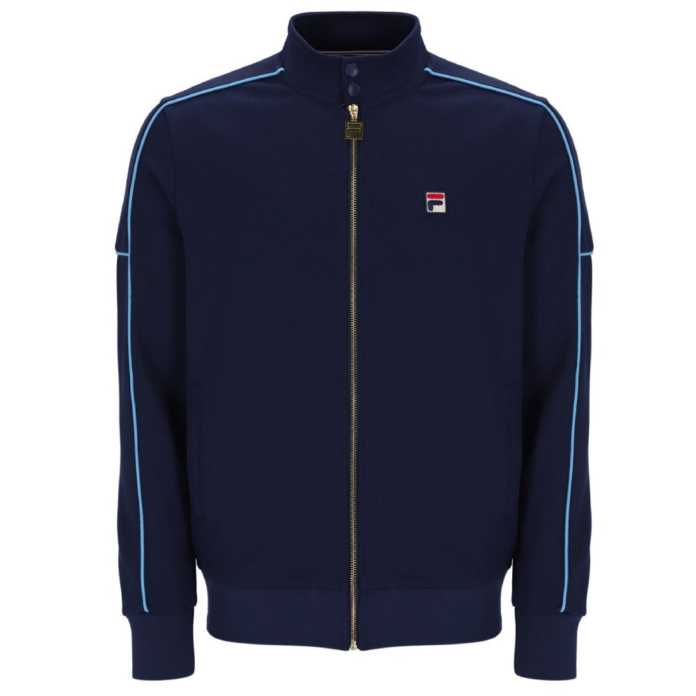 Fila Vintage Eldon Track Top Fila Navy / Azure Blue
