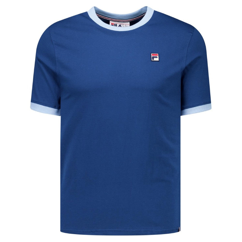 Fila Vintage Marconi Essential Ringer T-Shirt Limoges / Frozen Fjord