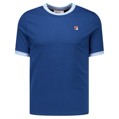 Fila Vintage Marconi Essential Ringer T-Shirt Limoges / Frozen Fjord