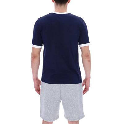 Fila Vintage Marconi Essential Ringer T-Shirt Fila Navy / White