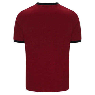 Fila Vintage Marconi Essential Ringer T-Shirt Sun Dried Tomato / Black