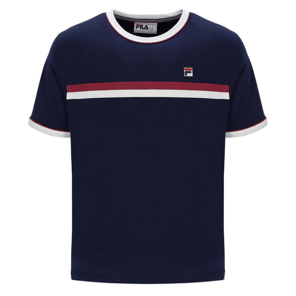 Fila Vintage Rosario T-Shirt Fila Navy / Gardenia / Garnet