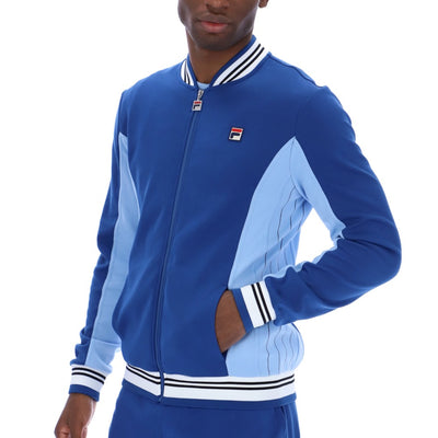 Fila Vintage Settanta Baseball Track Top Limoges / Fozen Fjord