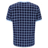 Fila Vintage Freddie Check Print T-Shirt Fila Navy / Blue Bell