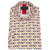 Guide London Bright Leafs Print Short Sleeve Shirt Multi Colour HS2800